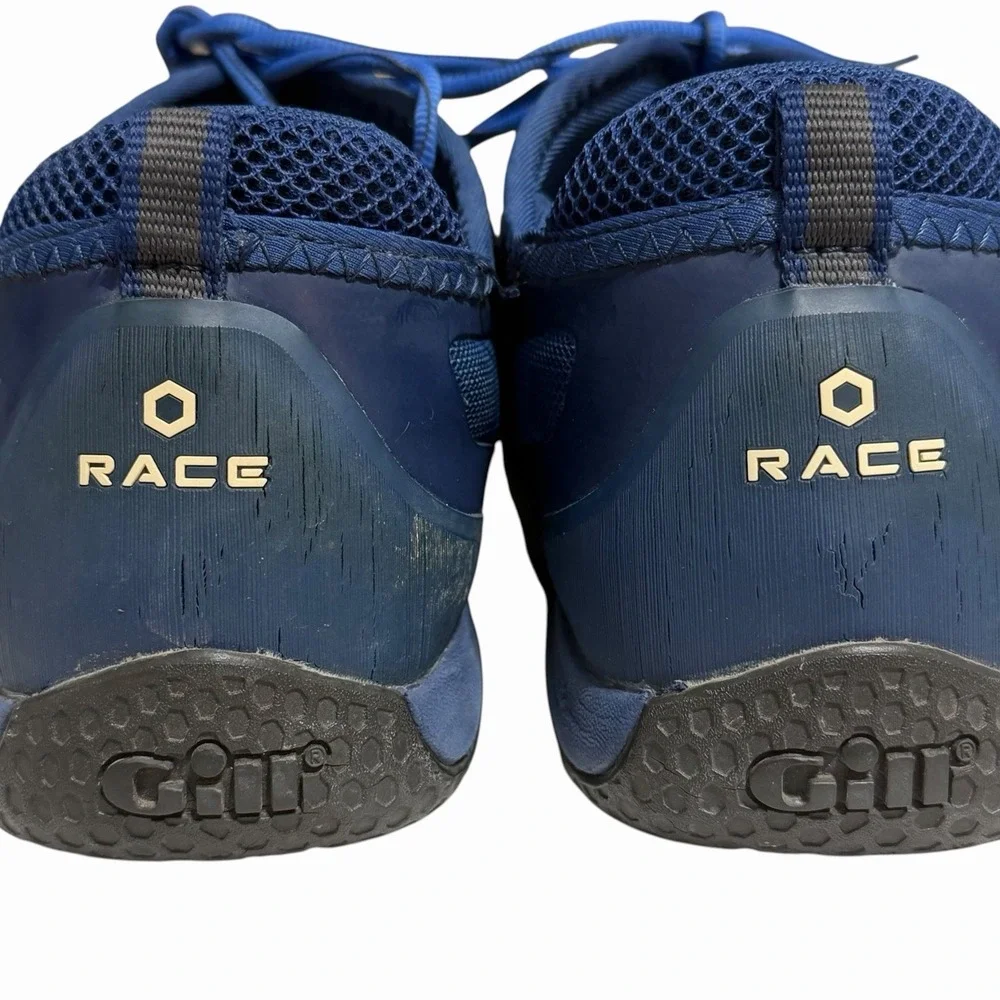Gill Race Trainer Shoes Navy Blue Men's Size 11 US Sailing Boating